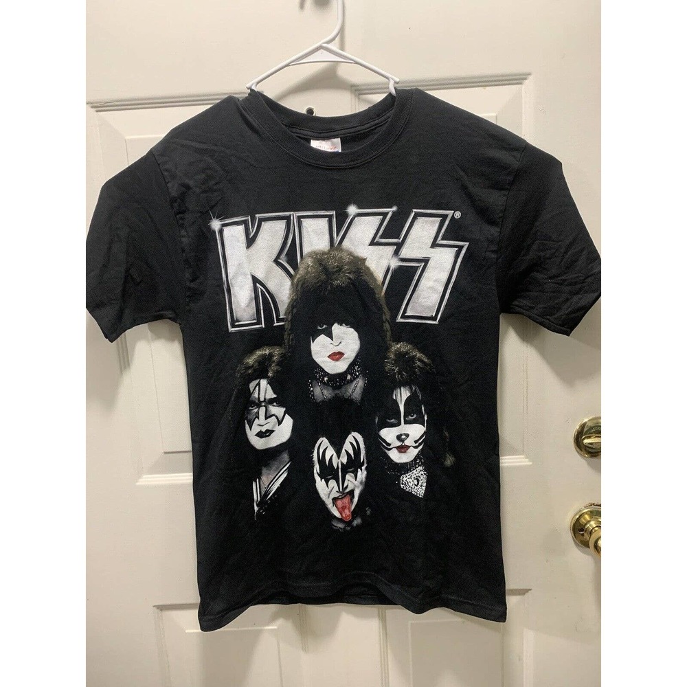 Vintage Mens KISS The Hottest Show On Earth 2010 Band Tour T-Shirt Size M